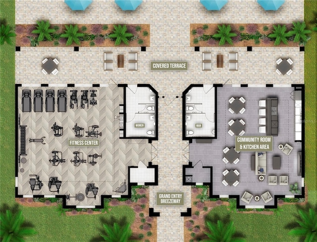 5719 Silverside Pine Ct, Lakewood Ranch, FL 34211 - view of home floor plan