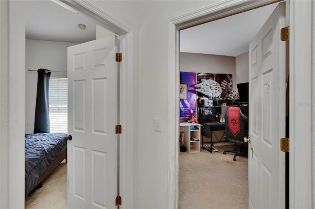 7603 Wood Violet Dr, Gibsonton, FL 33534 - hallway featuring carpet