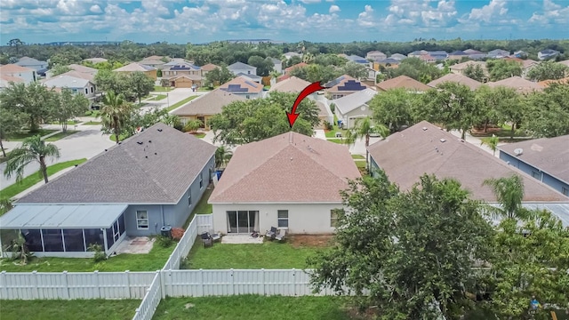 7603 Wood Violet Dr, Gibsonton, FL 33534 - aerial perspective of suburban area