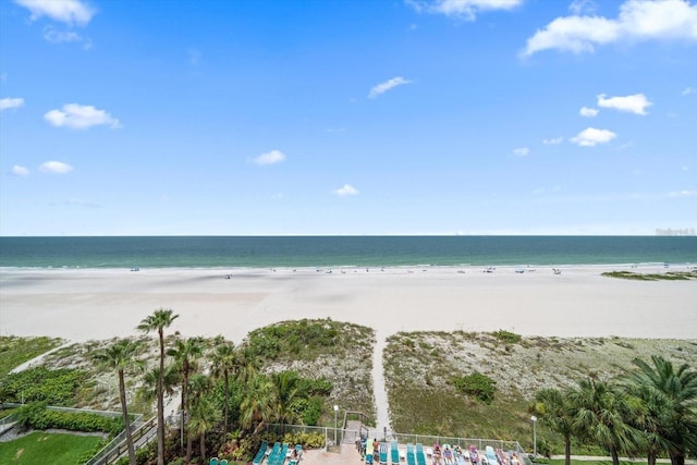 1340 Gulf Blvd Unit 12A, Clearwater Beach, FL 33767 - water view with local beach