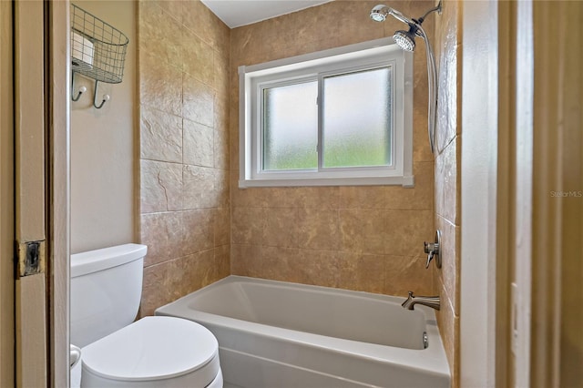 1046 Middlesex Dr, New Port Richey, FL 34655 - full bath with toilet and shower / bath combination