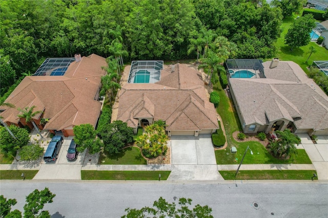 1046 Middlesex Dr, New Port Richey, FL 34655 - view of subject property with a pool area