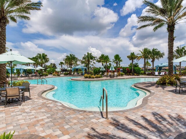 5317 Rushmere Ct, Palmetto, FL 34221 - community pool with a patio area