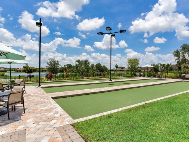 5317 Rushmere Ct, Palmetto, FL 34221 - view of community with a bocce ball area