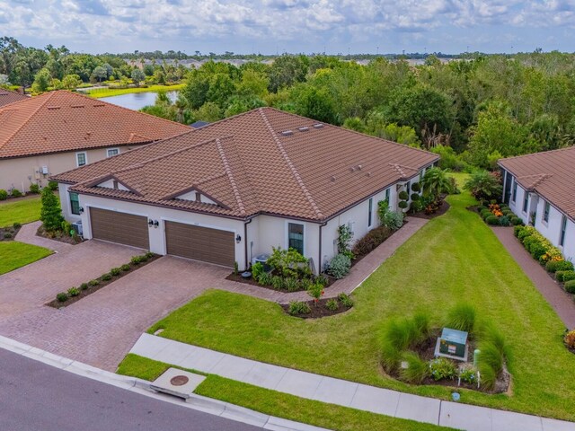 5317 Rushmere Ct, Palmetto, FL 34221 - bird's eye view of a nearby body of water
