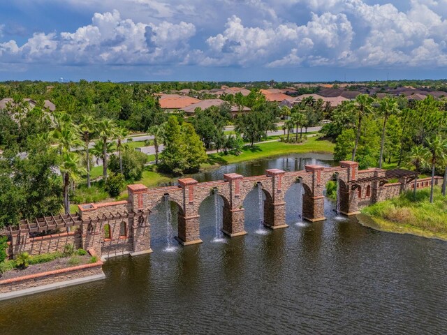 5317 Rushmere Ct, Palmetto, FL 34221 - bird's eye view of a nearby body of water