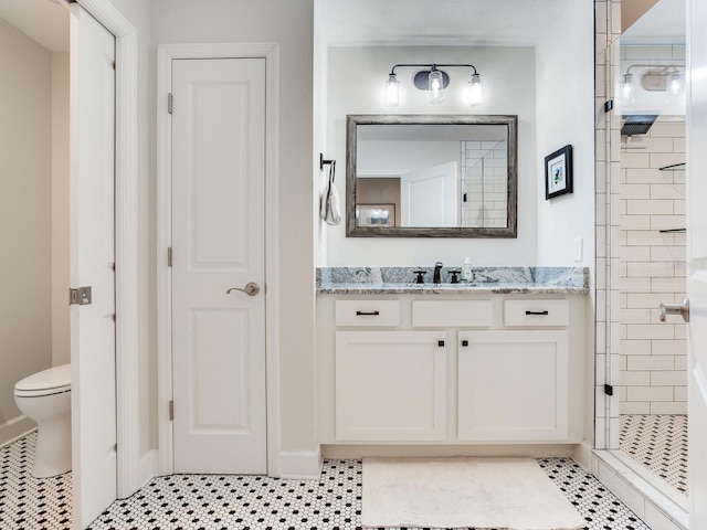 3503 Graycliff Ln, Brandon, FL 33511 - full bath featuring a stall shower and vanity