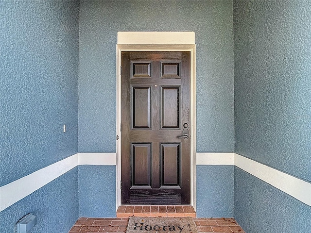 18339 Fish Loop, Land O Lakes, FL 34638 - entrance to property with stucco siding