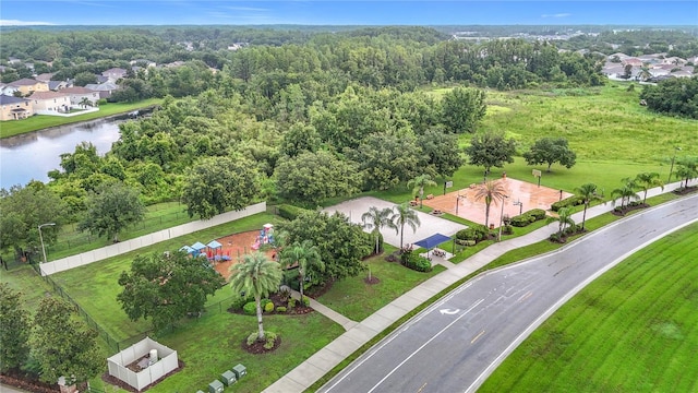 18339 Fish Loop, Land O Lakes, FL 34638 - drone / aerial view of a nearby body of water