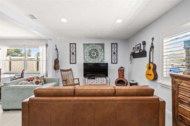1406 Nebraska Ave, Palm Harbor, FL 34683 - living area featuring recessed lighting