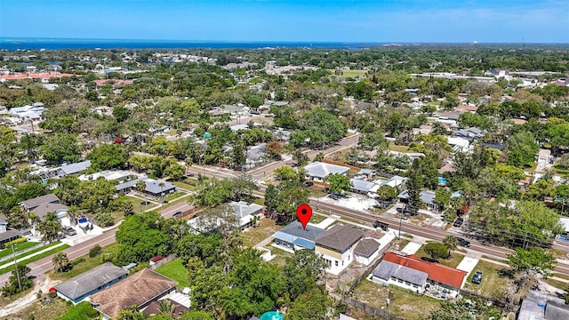 1406 Nebraska Ave, Palm Harbor, FL 34683 - aerial perspective of suburban area