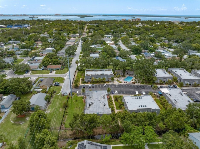 720 Lyndhurst St Unit 1101, Dunedin, FL 34698 - aerial view of property and surrounding area with a nearby body of water