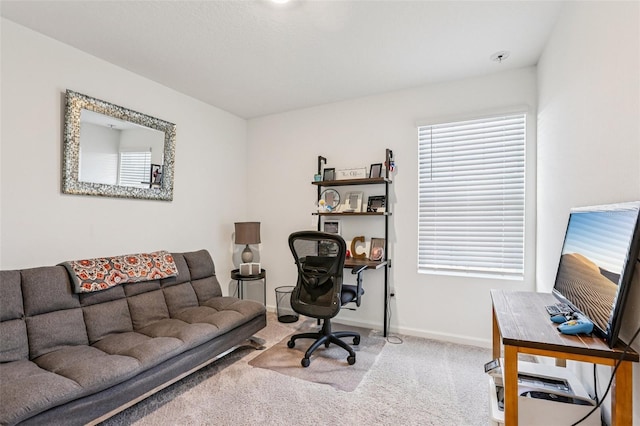 6235 Bucket Ct, Gibsonton, FL 33534 - carpeted office with healthy amount of natural light