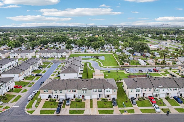 6235 Bucket Ct, Gibsonton, FL 33534 - aerial perspective of suburban area with a nearby body of water