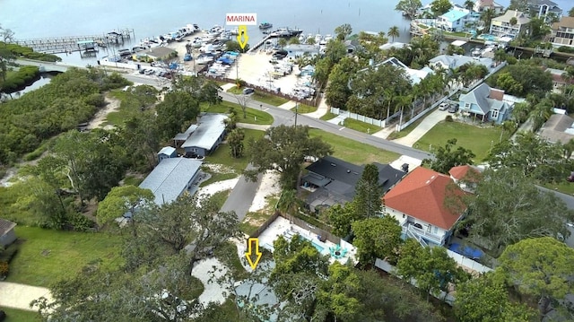 201 S St, Palm Harbor, FL 34683 - view of property location with a nearby body of water and nearby suburban area