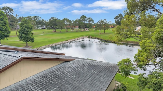 900 Maclaren Dr N Unit D, Palm Harbor, FL 34684 - water view featuring a golf course