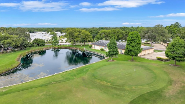 900 Maclaren Dr N Unit D, Palm Harbor, FL 34684 - aerial perspective of suburban area with a nearby body of water and a golf course