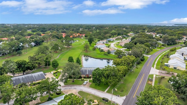 900 Maclaren Dr N Unit D, Palm Harbor, FL 34684 - aerial perspective of suburban area featuring a large body of water and a golf course