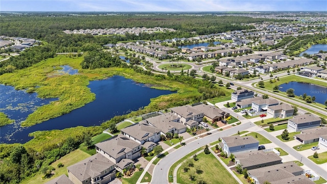 12607 Pensacola Ct, Riverview, FL 33579 - aerial perspective of suburban area with a large body of water