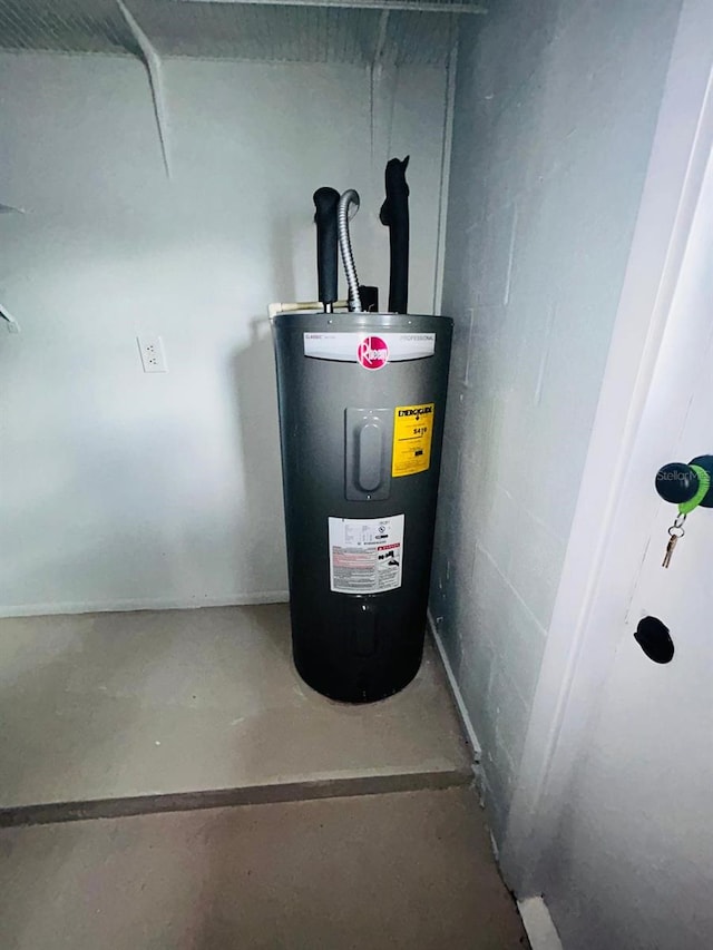 10444 Fordham St, Spring Hill, FL 34608 - utilities with electric water heater
