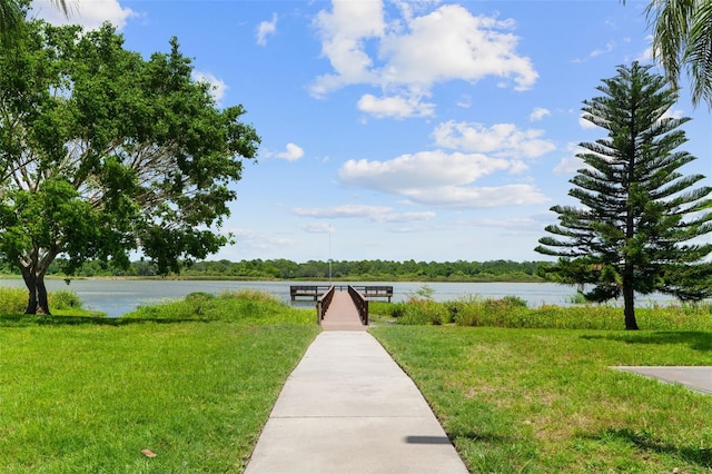 9209 Seminole Blvd Unit 13, Seminole, FL 33772 - view of home's community with a water view and a yard