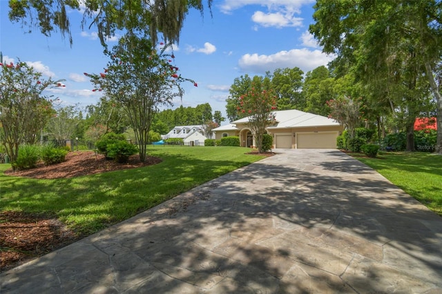 17906 Loretta Ln, Lutz, FL 33548 - ranch-style home with driveway and a front lawn