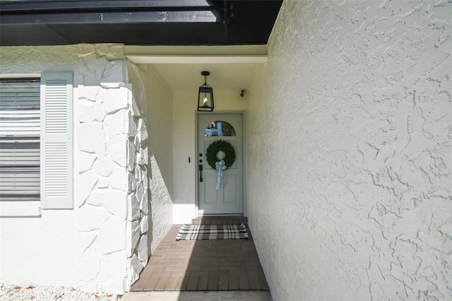 206 N Beverly Ave Unit 1/2, Tampa, FL 33609 - property entrance featuring stucco siding