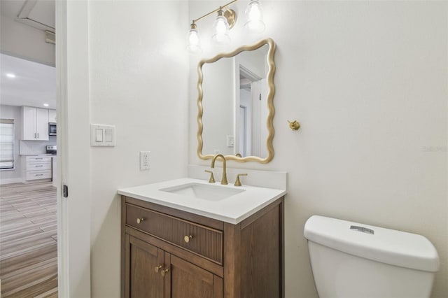 206 N Beverly Ave Unit 1/2, Tampa, FL 33609 - bathroom featuring vanity and toilet