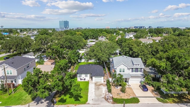206 N Beverly Ave Unit 1/2, Tampa, FL 33609 - aerial perspective of suburban area