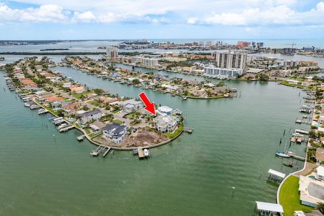 442 Midway Is, Clearwater Beach, FL 33767 - bird's eye view of a nearby body of water