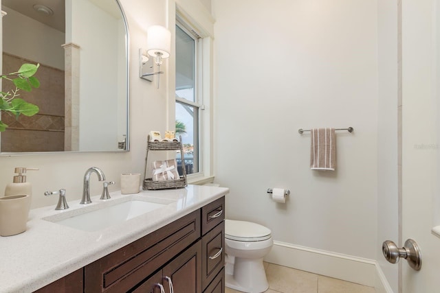 442 Midway Is, Clearwater Beach, FL 33767 - bathroom featuring tile patterned floors, vanity, and a shower