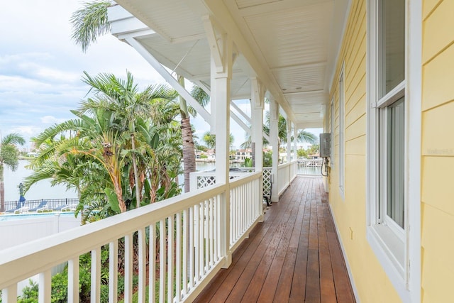 442 Midway Is, Clearwater Beach, FL 33767 - deck with a water view