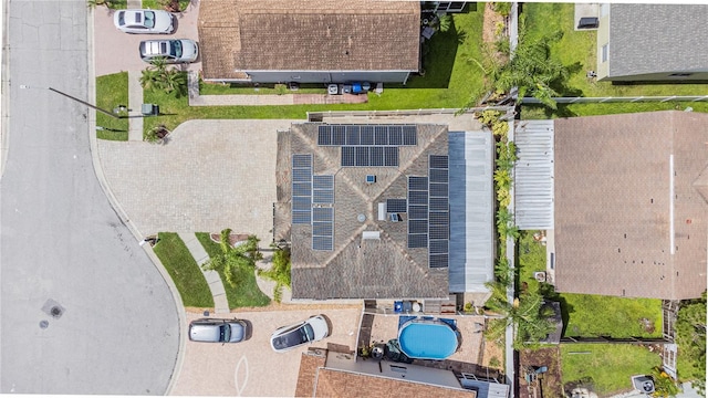 1205 Sweet Gum Dr, Brandon, FL 33511 - bird's eye view of a pool