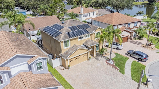 1205 Sweet Gum Dr, Brandon, FL 33511 - aerial perspective of suburban area with a nearby body of water