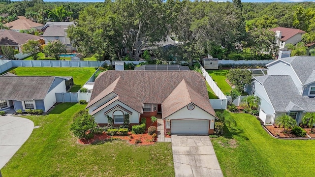 12405 Pathway Ct, Riverview, FL 33569 - aerial perspective of suburban area