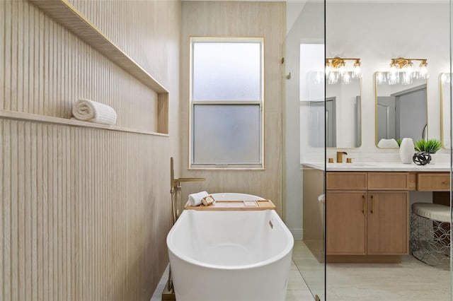 1800 Loch Haven Ct, Trinity, FL 34655 - bathroom with a soaking tub and vanity