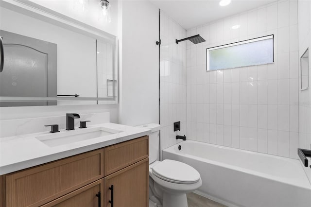 1800 Loch Haven Ct, Trinity, FL 34655 - bathroom with vanity and shower / bath combination