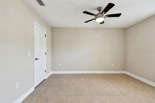 4544 Vermillion Sky Dr, Wesley Chapel, FL 33544 - spare room featuring a ceiling fan and light tile patterned floors