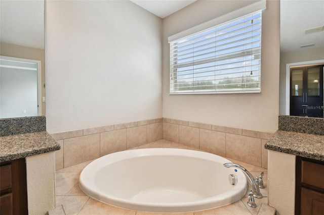 4544 Vermillion Sky Dr, Wesley Chapel, FL 33544 - bathroom with vanity and a bath