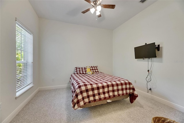 5804 Terncrest Dr, Lithia, FL 33547 - bedroom with carpet flooring and ceiling fan