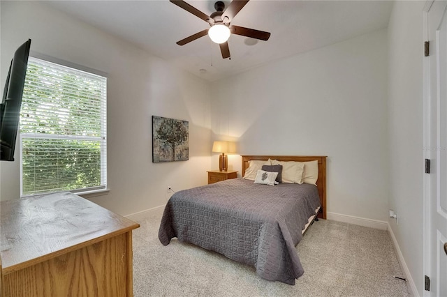 5804 Terncrest Dr, Lithia, FL 33547 - bedroom featuring carpet flooring, multiple windows, and ceiling fan