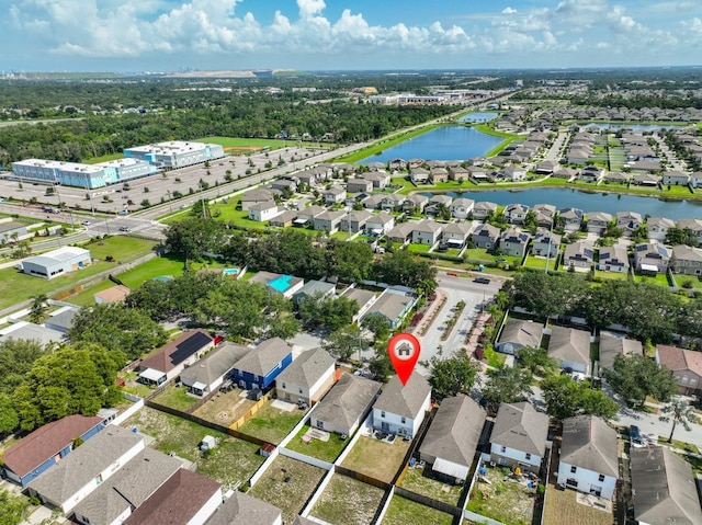 11438 Ivy Flower Loop, Riverview, FL 33578 - aerial overview of property's location with nearby suburban area and a nearby body of water