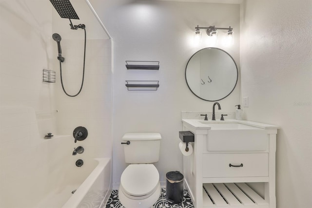 11438 Ivy Flower Loop, Riverview, FL 33578 - bathroom featuring vanity and  shower combination