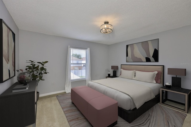 11438 Ivy Flower Loop, Riverview, FL 33578 - bedroom with light colored carpet and a textured ceiling
