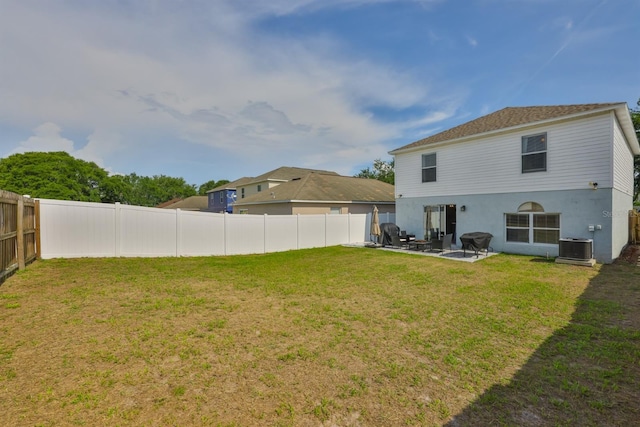 11438 Ivy Flower Loop, Riverview, FL 33578 - rear view of house featuring a fenced backyard and a patio area