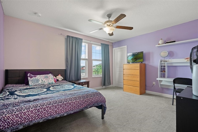 11024 Purple Martin Blvd, Riverview, FL 33579 - carpeted bedroom with baseboards and a ceiling fan