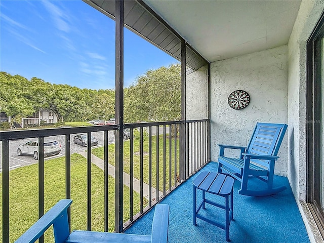 1207 Pine Ridge Cir W Unit H2, Tarpon Springs, FL 34688 - view of balcony