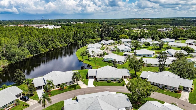 123 Glendower Cir Unit 123, Sun City Center, FL 33573 - aerial view of residential area with a nearby body of water