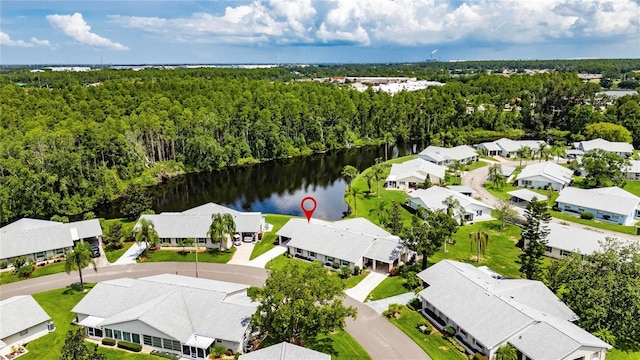 123 Glendower Cir Unit 123, Sun City Center, FL 33573 - aerial view of residential area featuring a large body of water
