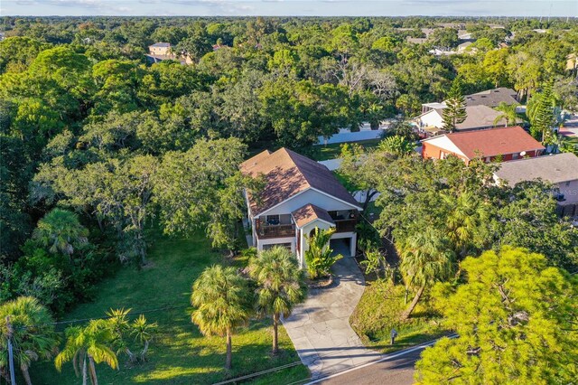 5908 Mohr Rd, Tampa, FL 33615 - view of subject property featuring a heavily wooded area
